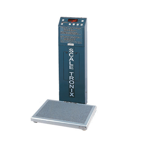Welch Allyn Scale-Tronix 5122 Low-Profile Stand-On Scale  Kg Only