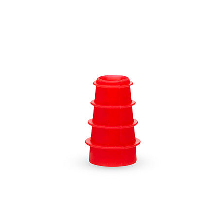 Welch Allyn Single Use OAE Ear Tip  Red; 3-5 mm Flanged; Qty. 25