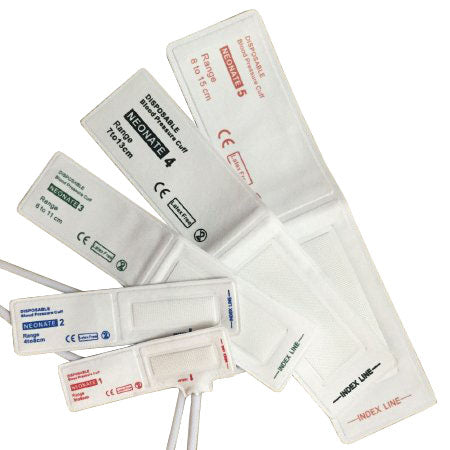 Welch Allyn SnapQuik Neonatal Two Tube Disposable Blood Pressure Cuff (10/Box)  8 cm - 15 cm