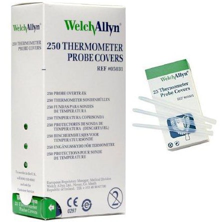 Welch Allyn SureTemp Disposable Probe Cover and Box