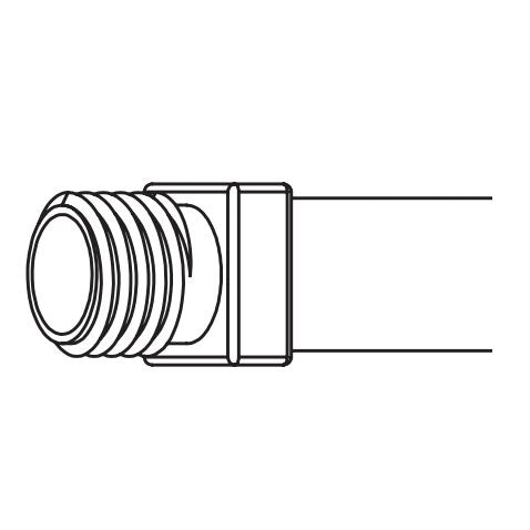 Welch Allyn Trimline Disposable 1-Tube Vinyl Cuff with Screw Connector (20/Case)  Thigh (45 - 56.5 cm)