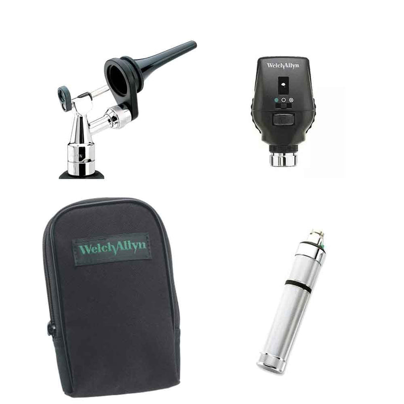 Welch Allyn Veterinary Diagnostic Set  Coaxial Ophth., Vet. Operating Oto., Soft Case
