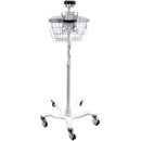 Welch Allyn Vital Signs Monitor Mobile Stand with Basket - back