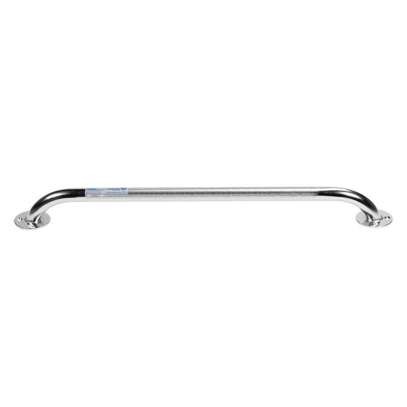 Chrome Knurled Grab Bar 24inch