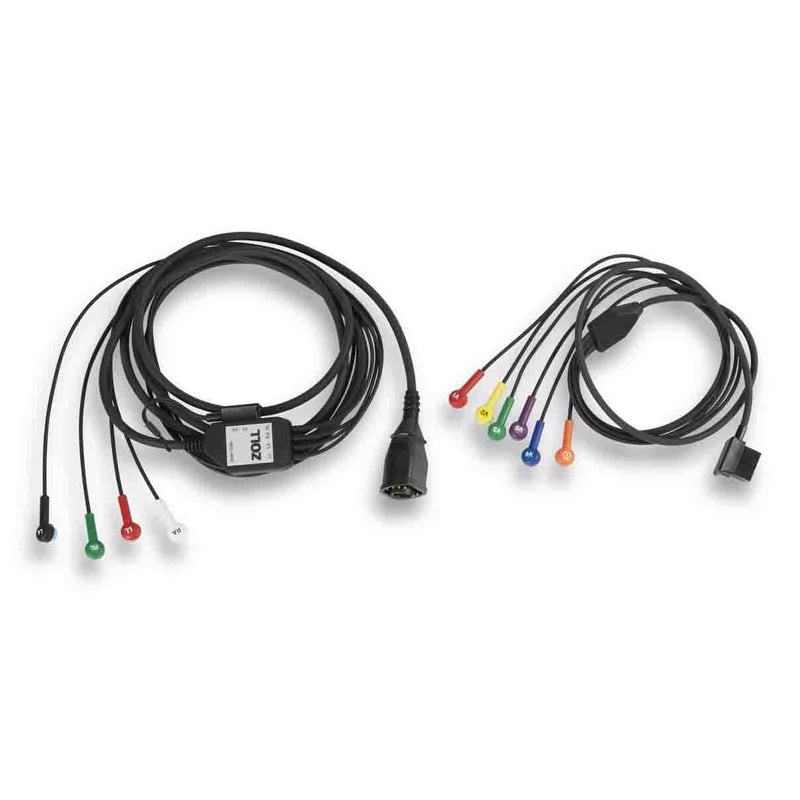 Zoll 1-Step Patient Cable for 12-Lead ECG with Limb-Lead and V-Lead Cables  7' (2.1 m)