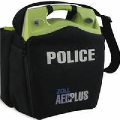Zoll AED Defibrillator Replacement Soft Case  With Police Label