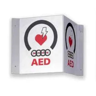Zoll AED Plus 3-D Wall Sign