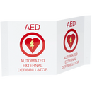 Zoll AED Wall Sign - 3-D