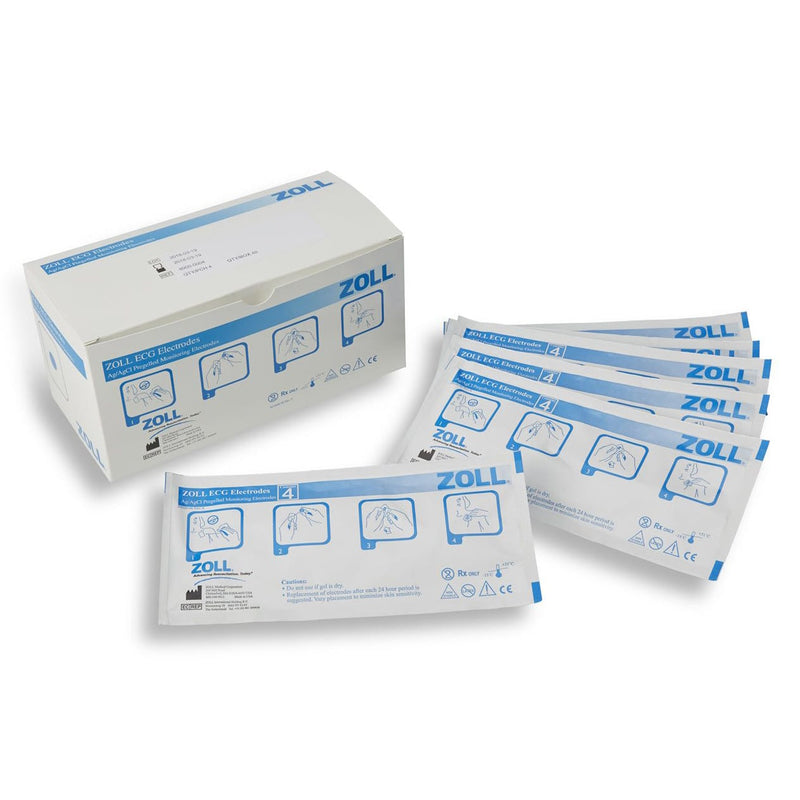 Zoll ECG Monitoring Electrodes  Standard (4 per Pouch / 480 per Case)