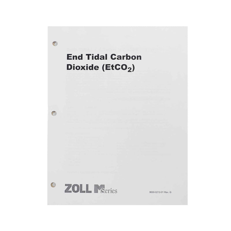 Zoll EtCO2 Operator's Guide Insert