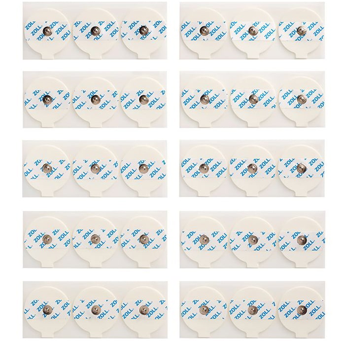 Zoll Liquid Gel ECG Monitoring Electrodes (600/Case) 