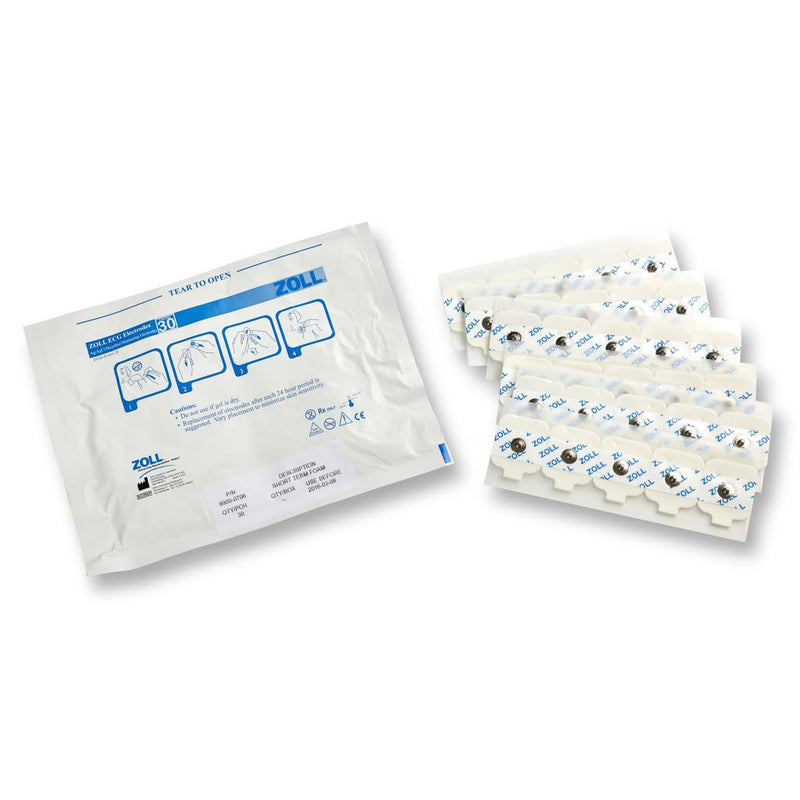 Zoll Liquid Gel ECG Monitoring Electrodes (600/Case)  Square