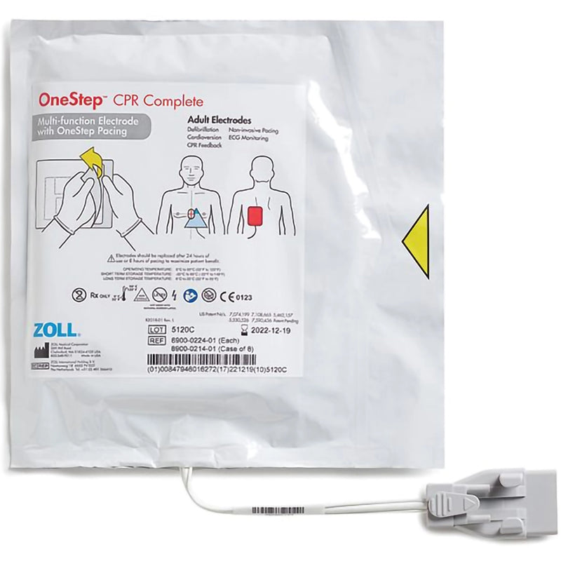 ZOLL OneStep CPR Complete Electrode packaging