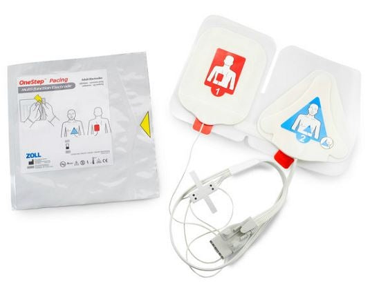 Zoll OneStep Pacing Resuscitation Defibrillator Electrodes  Single Pack