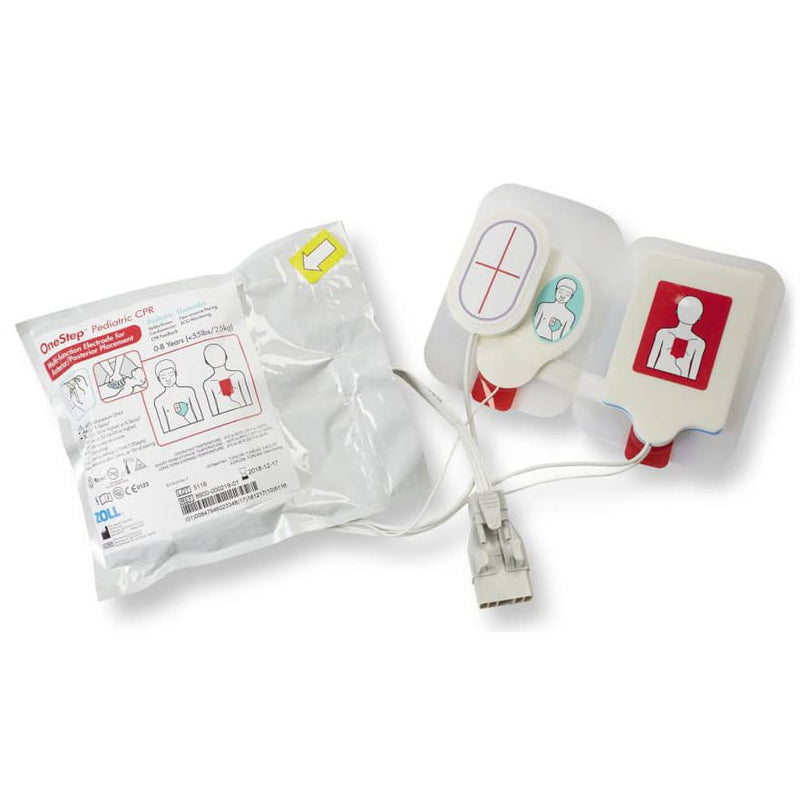 Zoll OneStep Pediatric Resuscitation Defibrillator Electrodes  8 Pairs