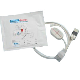Zoll OneStep Training Cable and Defibrillator Electrode  CPR A/A Pads