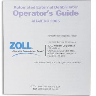 Zoll Operator's Guide