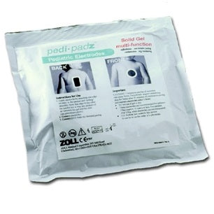 Zoll Pedi-Padz Solid Gel Multi-Function Electrodes  Box of 6 Pairs
