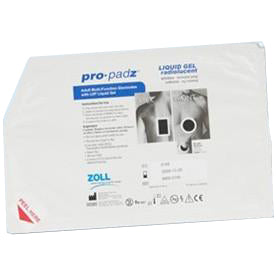 Zoll Pro-Padz Gel Radiolucent Multi-Function Electrodes  12-pair Liquid Gel