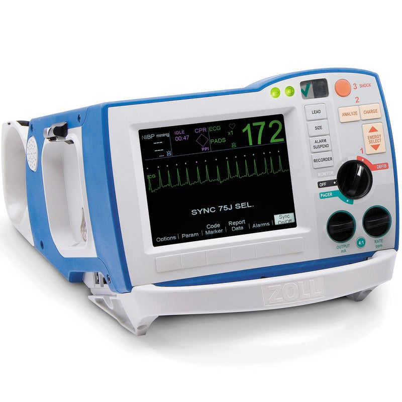 Zoll R Series ALS Defibrillator with Expansion Pack  With OneStep Pacing, SpO2 and EtCO2