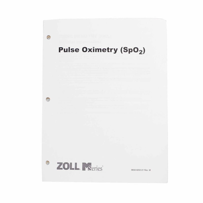 Zoll SpO2 Operator's Guide Insert