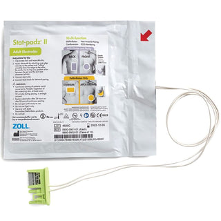 格安SALEスタート！ II Stat-padz Zoll HVP Electrodes Defibrillator Multi-Function ビジネス・経済