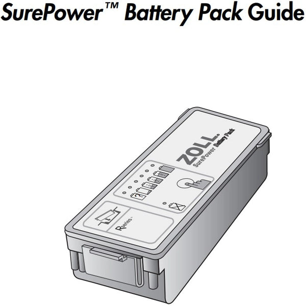 ソラページ ZOLL SurePower Battery Instructions - 9650-0536-01