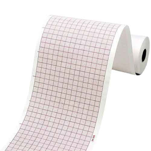 Zoll X Series Recording Chart Paper  Red Grid - 100 Rolls