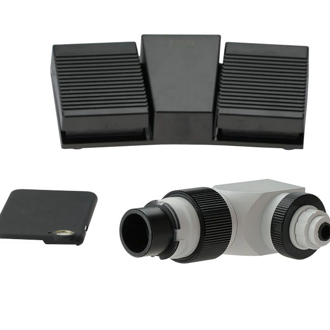 Zumax Mobile Phone Adapter Wireless Foot Pedal with Easy360 Adapter and Mobile Phone Case