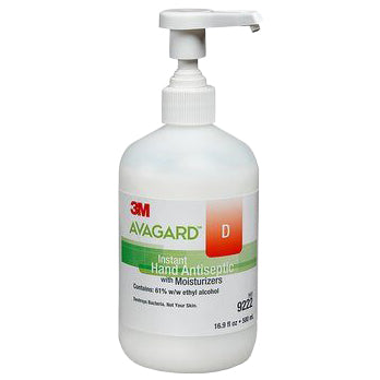 3M Avagard D Instant Hand Antiseptic - 500 mL Pump Bottle