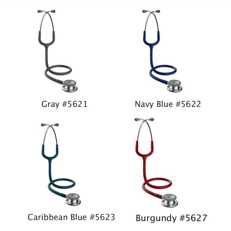 3M Littmann Classic III Stethoscope Colors - Gray, Navy Blue, Caribbean Blue, Burgundy