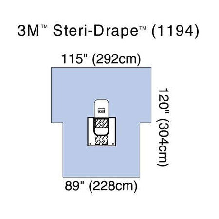3M Steri-Drape Arthroscopy Drape - #1194