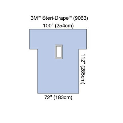 3M Steri-Drape OB/GYN Laparotomy Drape