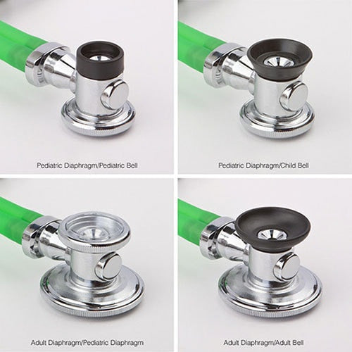 ADC Proscope 640 Sprague Stethoscope Bell Configurations