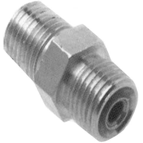 Allied Healthcare DISS Male to 1/4" NPT Male Fitting - With Check