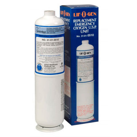 Allied Healthcare Lif-O-Gen Replacement Oxygen Cylinder
