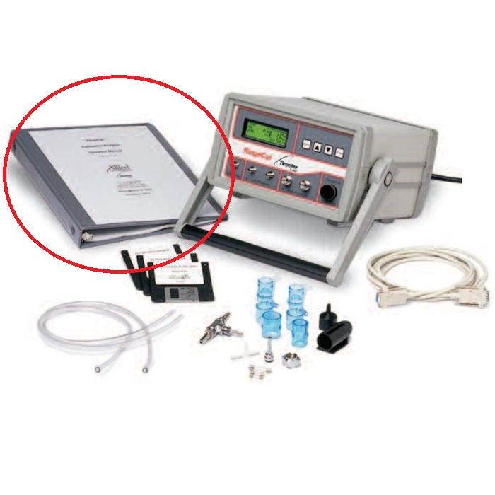 Allied Healthcare Timeter RespiCal Calibration Analyzer - Operator's Manual