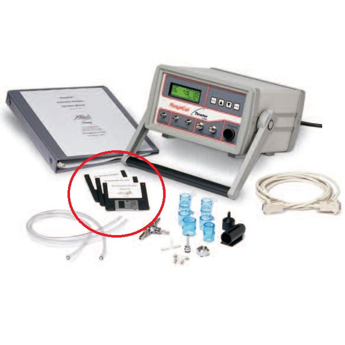 Allied Healthcare Timeter RespiCal Calibration Analyzer - PC Software