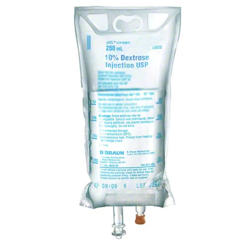 B. Braun 10% Dextrose Injections - 250 mL