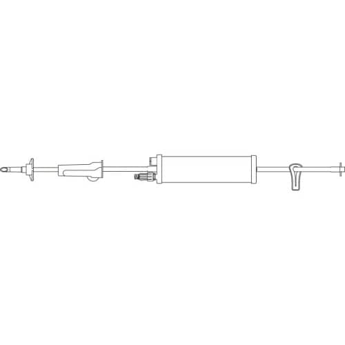 B. Braun Gravity Burette Set with 1 CARESITE Injection Site