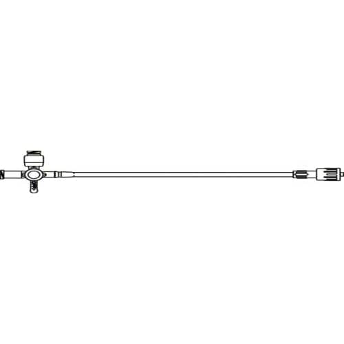 B. Braun High Flow Anesthesia Extension Sets - 10" Long with High-Flow ULTRAPORT Stopcock