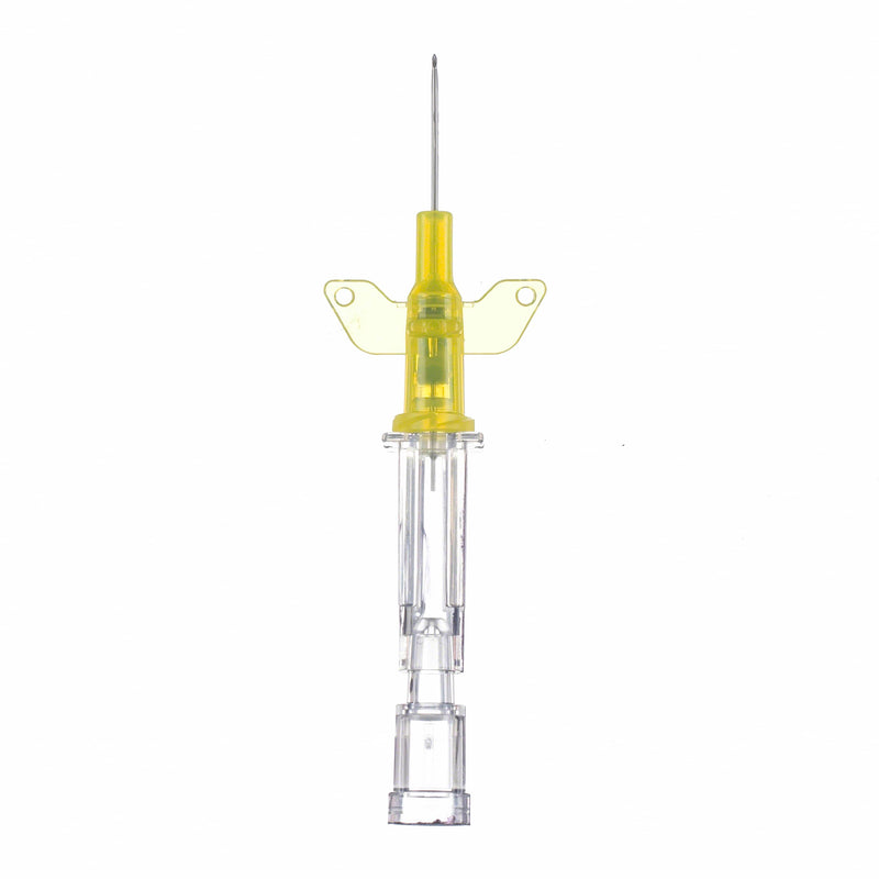 B. Braun Introcan Safety Winged IV Catheter - 24 Ga x 0.55 in, FEP, Notched
