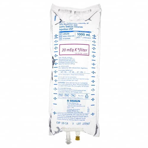 B. Braun Potassium Chloride in 5% Dextrose and 0.9% Sodium Chloride Injections
