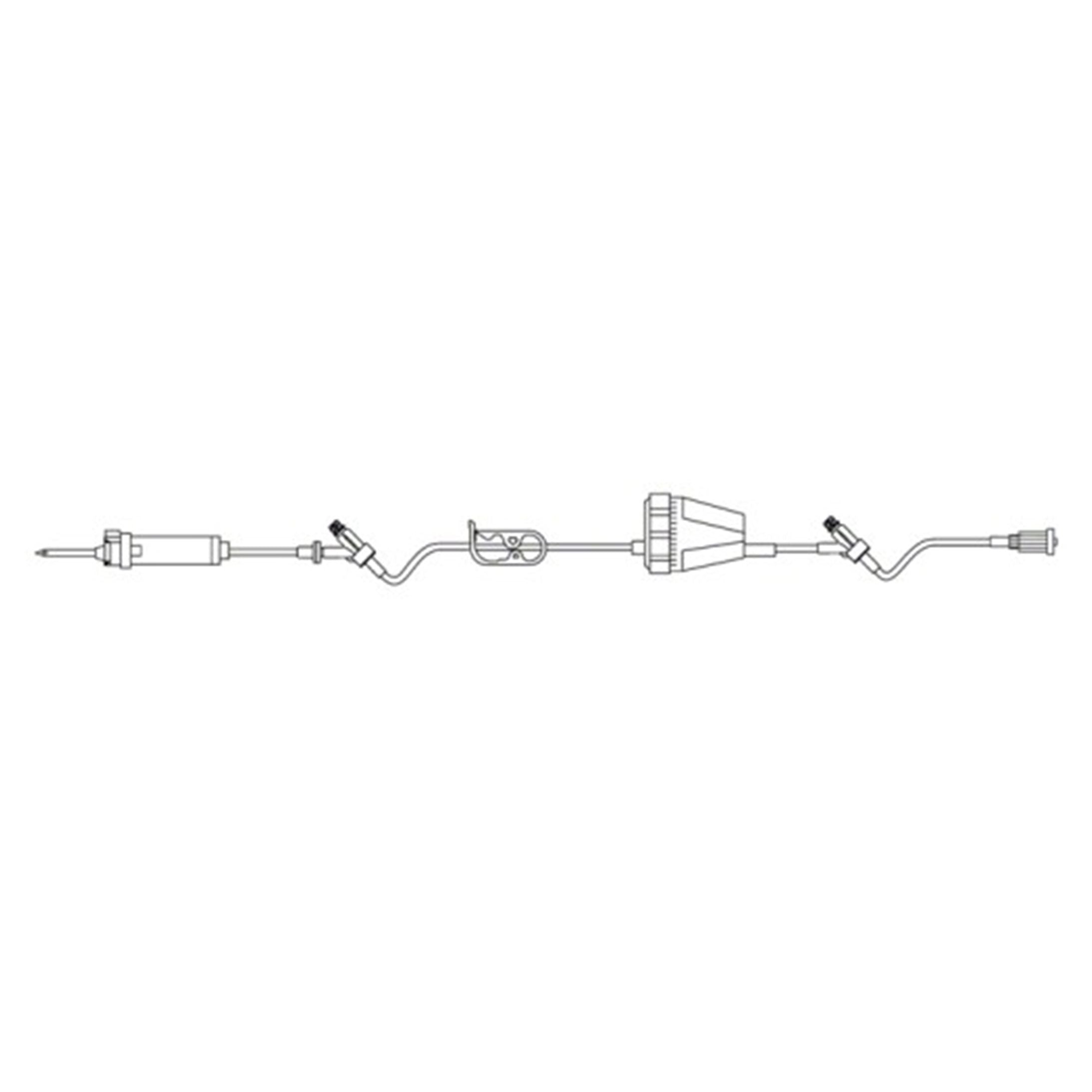 B. Braun Rate Flow Regulator with Two ULTRASITE Injection Sites