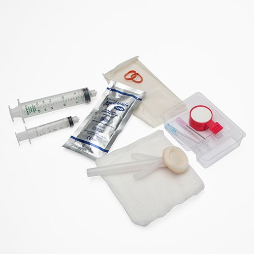 B. Braun Single Shot Nerve Block Support Tray Kit with Ultrasound Transducer Cover and Gel