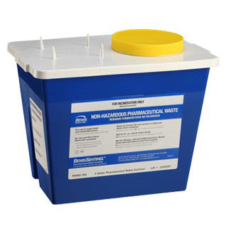 Bemis 2-Gallon Pharmacy Waste Container (30/Case)
