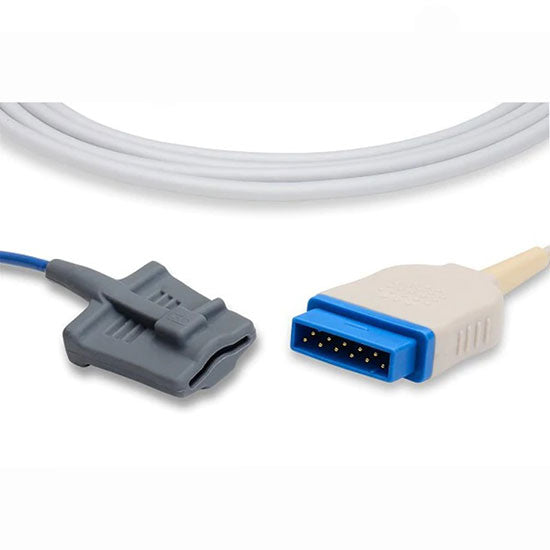 Cables and Sensors GE Corometrics Compatible Direct-Connect SpO2 Sensor - Adult Soft