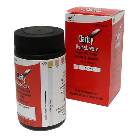 Clarity Diagnostics Clarity Urocheck Ketone Urine Reagent Strip