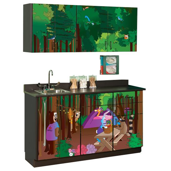 Clinton Cool Park Campgrounds Cabinets