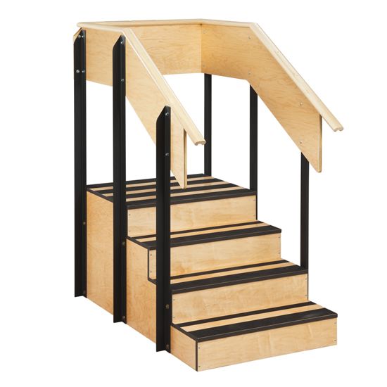 Clinton One-Sided Staircase